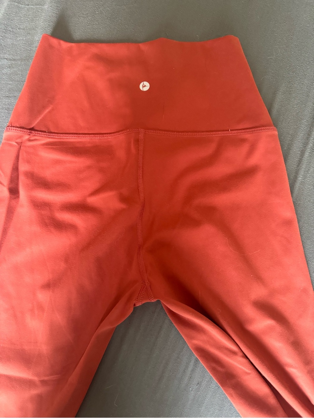 High-Waist terracotta Leggings